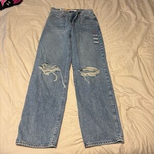 Womens Baggy Levi Jean